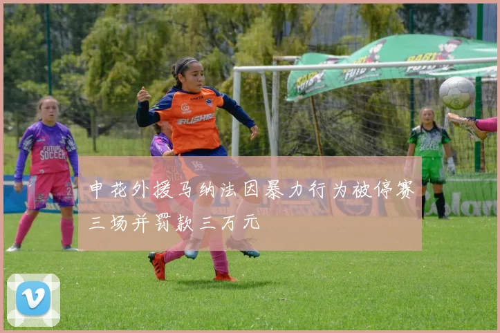 申花外援马纳法因暴力行为被停赛三场并罚款三万元