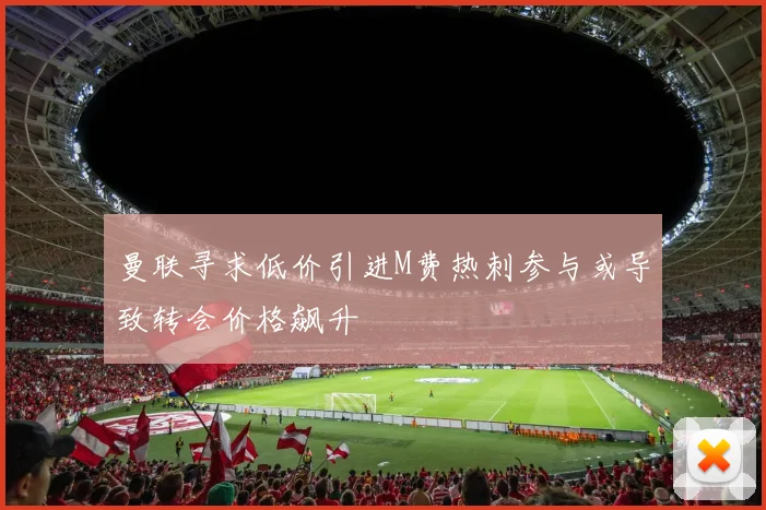 曼联寻求低价引进M费热刺参与或导致转会价格飙升